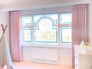 Pinch Pleat Curtains with Blackout Lining