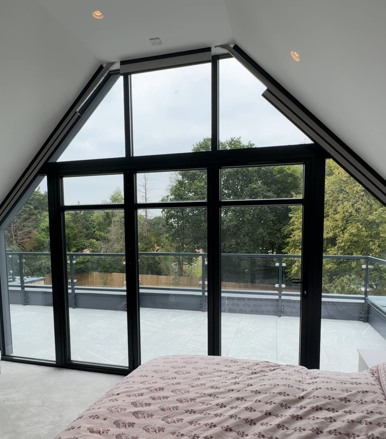 Triangularhinged Window Triangular Window Treatments