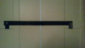 Shutter Bar for added security for Solid Panel Wood Shutters