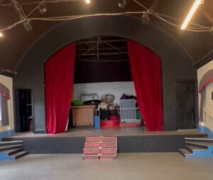Flame Retardant Stage Curtains installed in North London by Inspiring Your Home