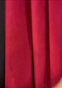Red Velvet Stage Curtains installed in London by Inspiring Your Home