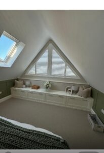 Chic Durable Window Shutters for this Essex townhouse